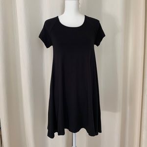 Old Navy Black Basic Dress Tent Cut